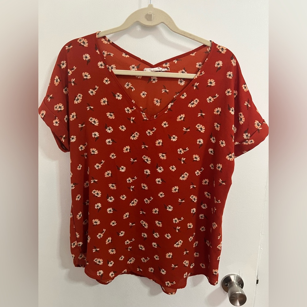 Pink Rose Top